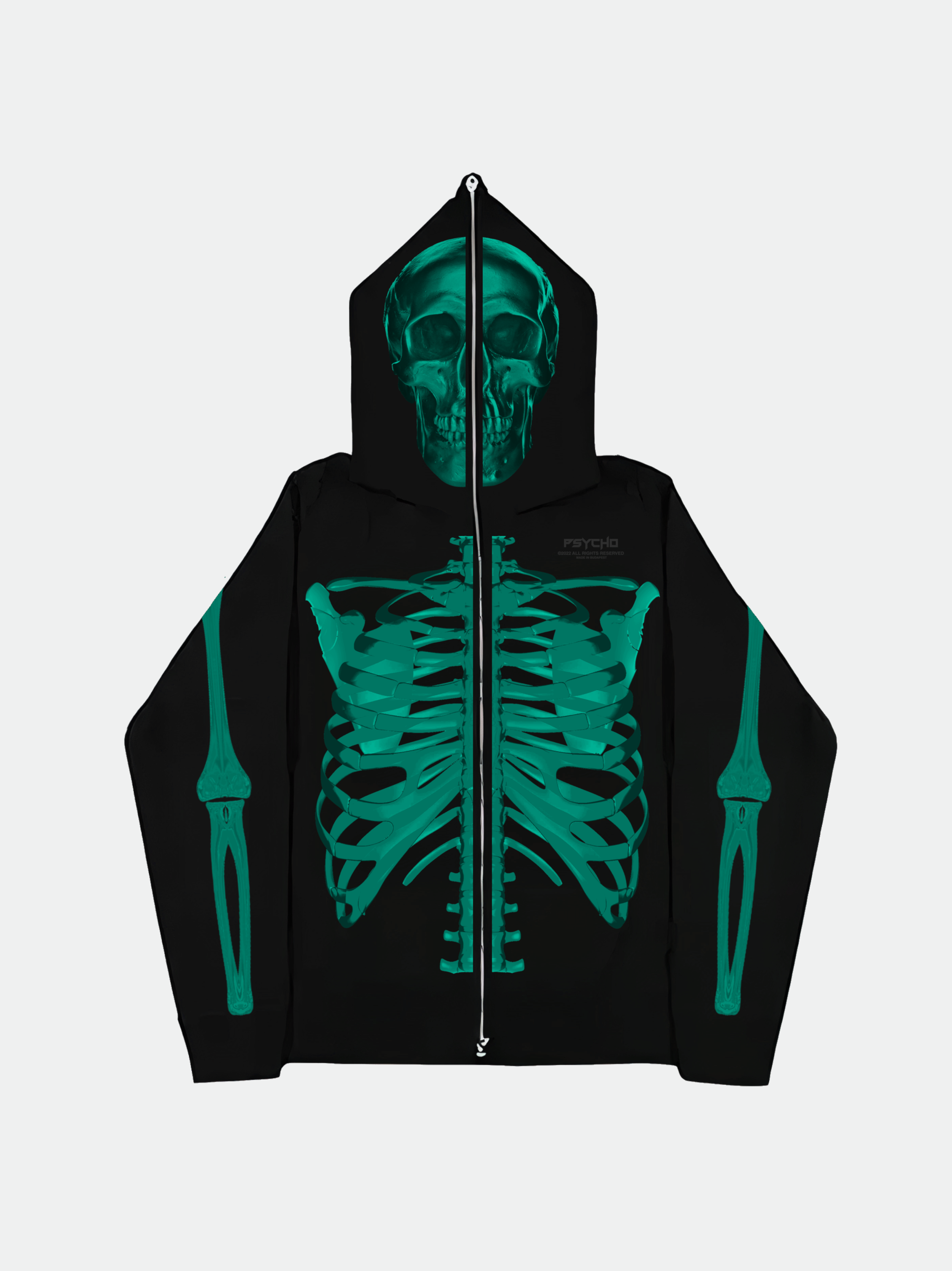 Fullzip Skeleton Hoodie